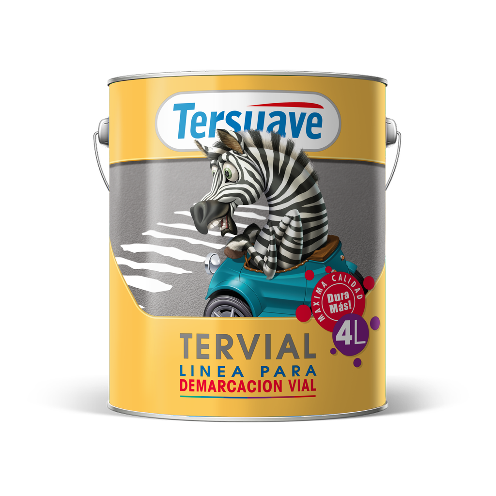 Tervial Demarcación Blanco Tersuave 4 L