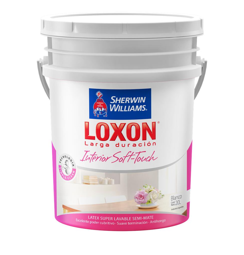 Loxon Latex Interior Soft Touch Blanco 20 L