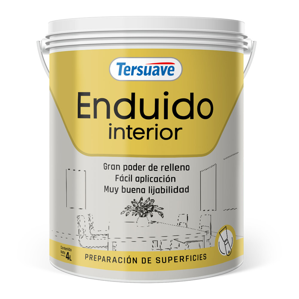 Enduido Plástico Interior 4 L Tersuave