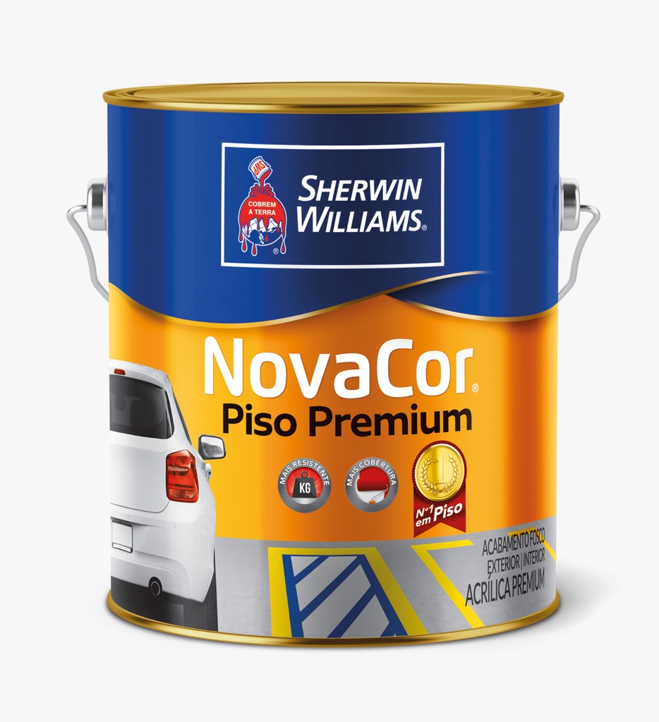 Novacor Piso Premium Marrón 1 L