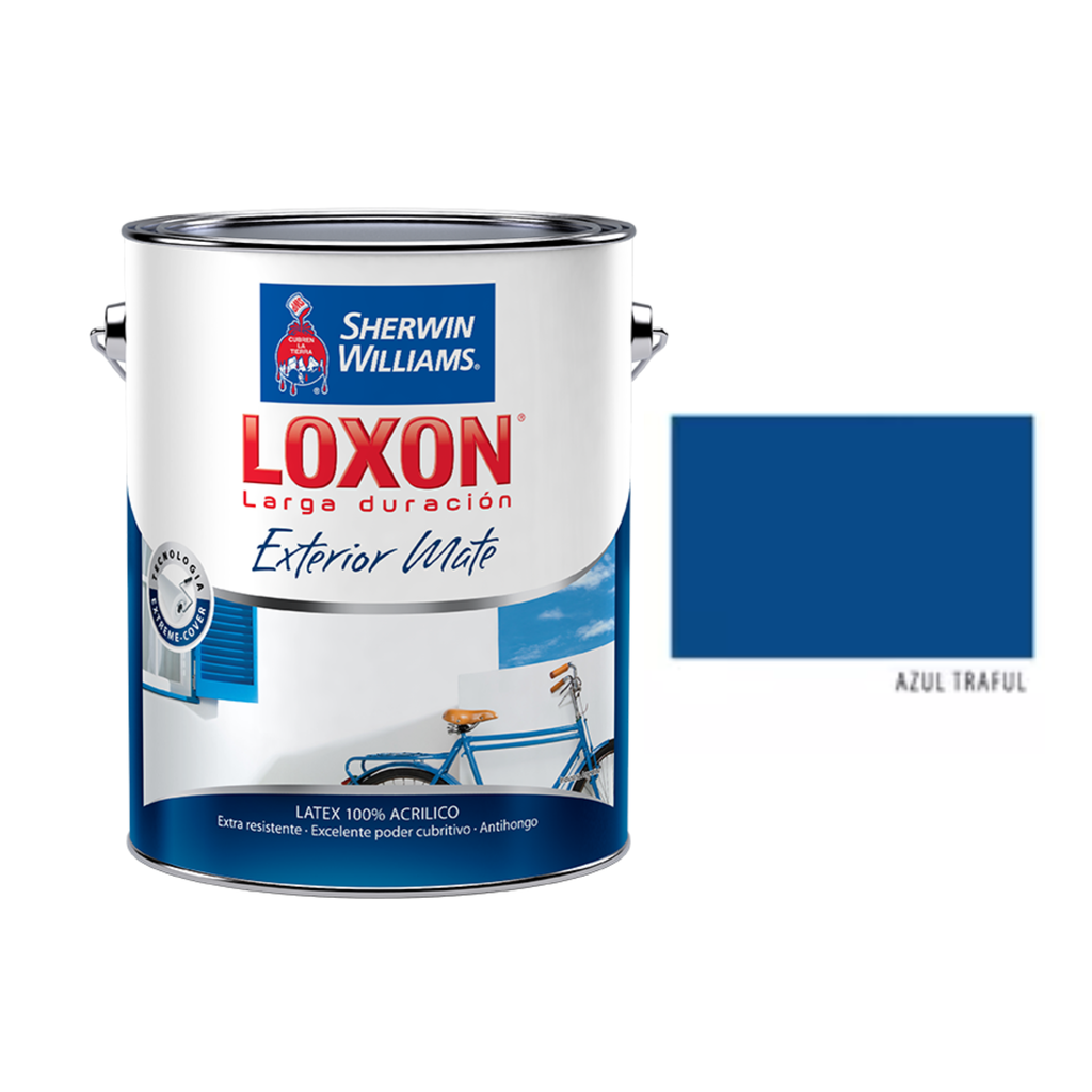 Loxon Latex Exterior Azul Traful 1 L